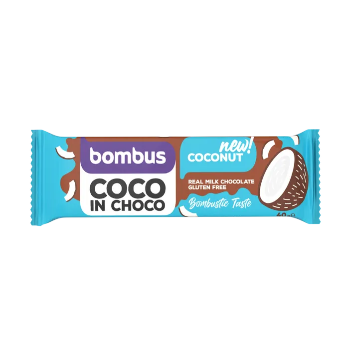Bombus Tyčinka COCO in CHOCO kokos 40 g